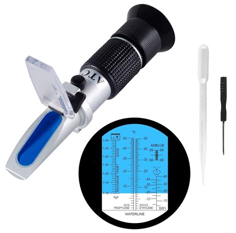 4 in 1 refractometer|coolant refractometer chart.